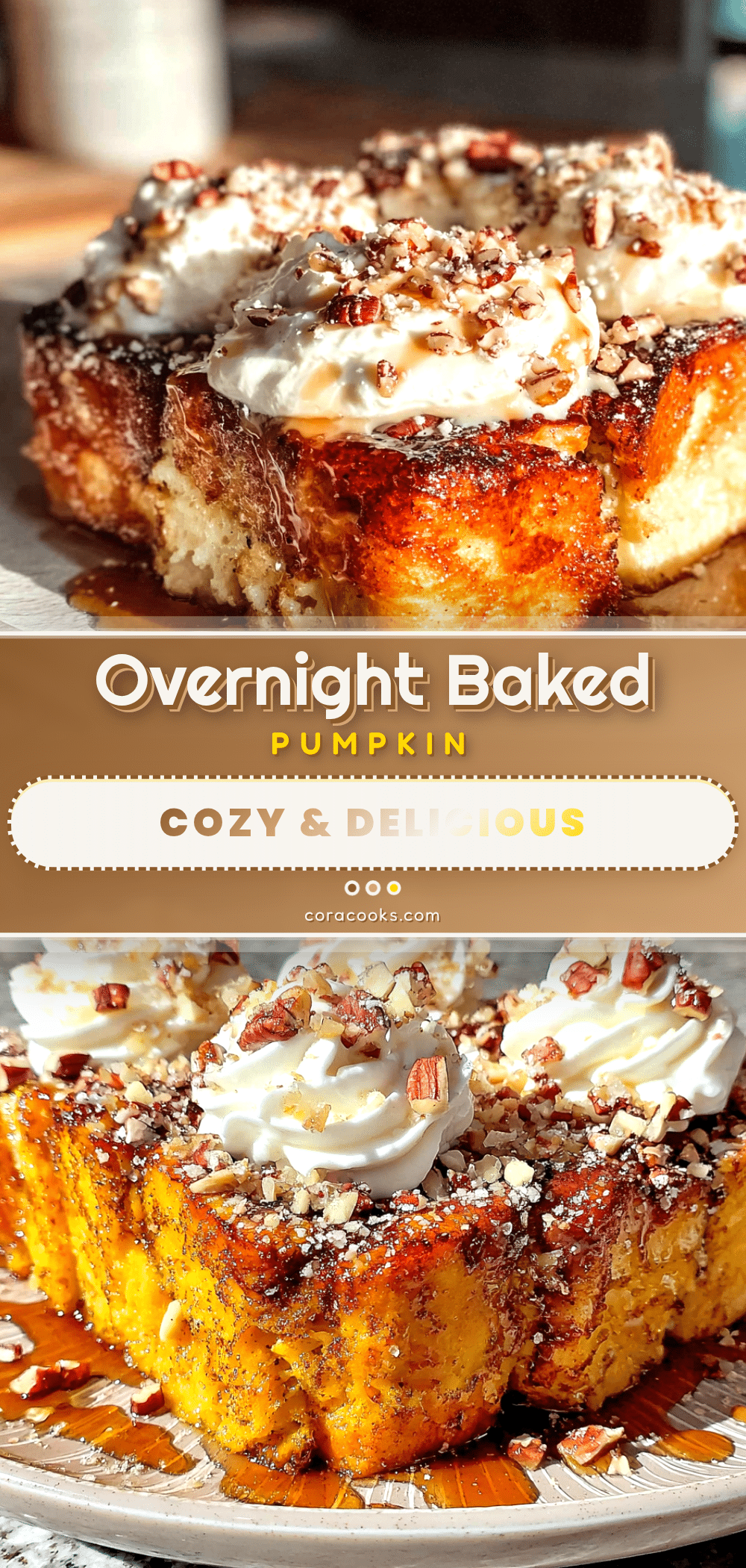 Pumpkin French Toast Casserole recipe
