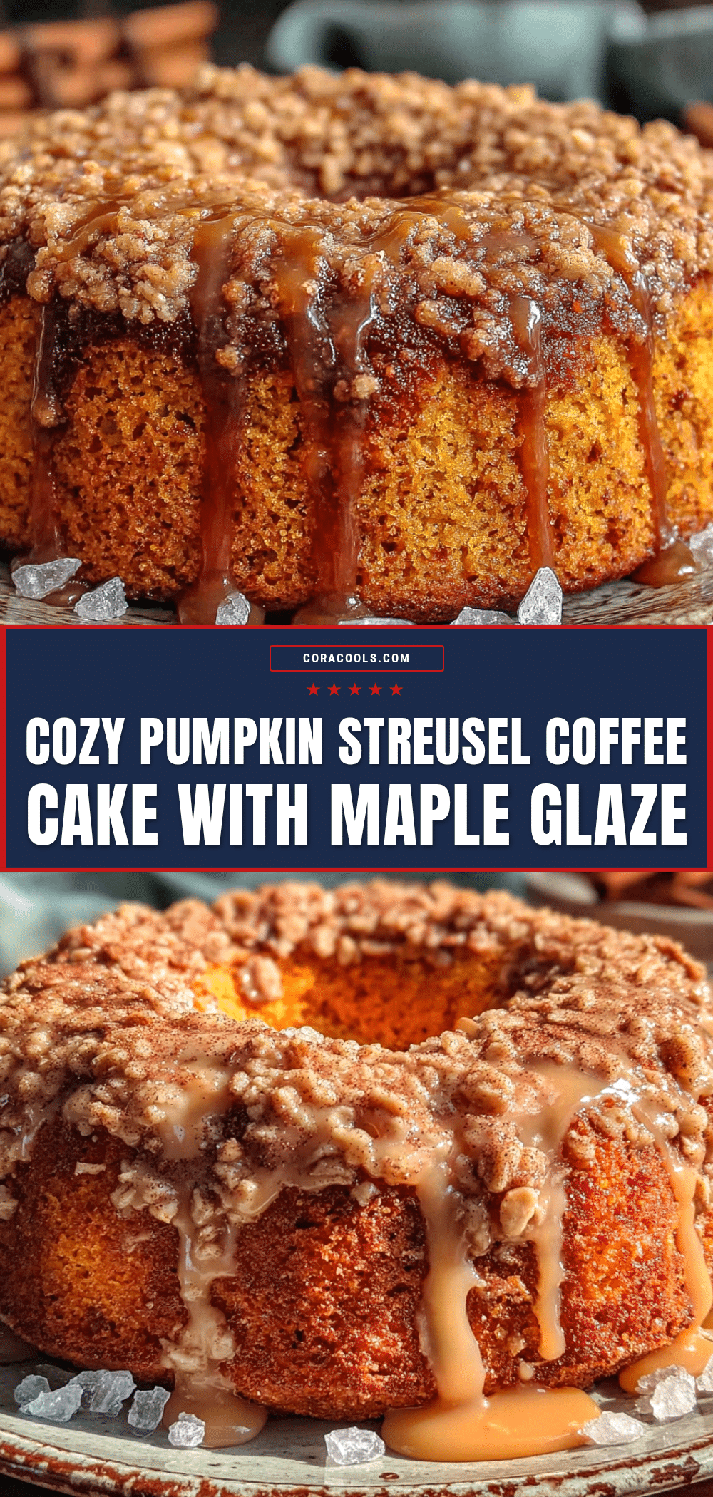 pumpkin streusel coffee cake recipe