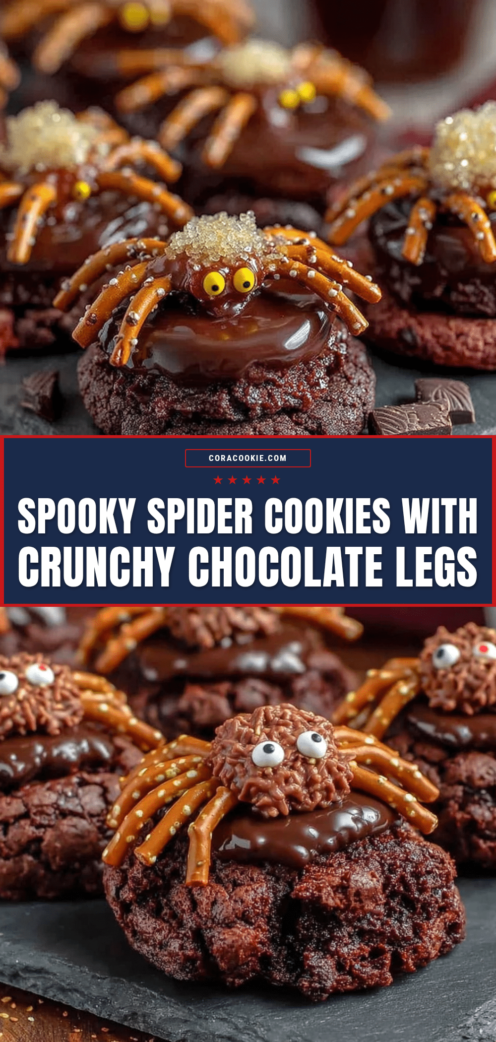 spooky spider cookies recipe
