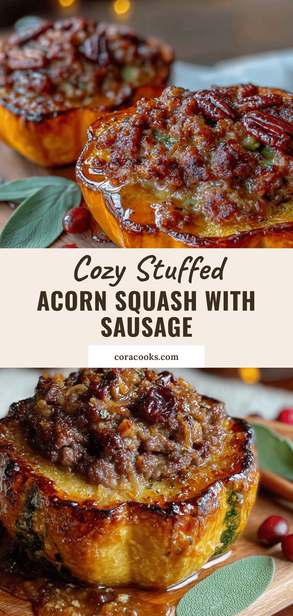 stuffed acorn squash recipe