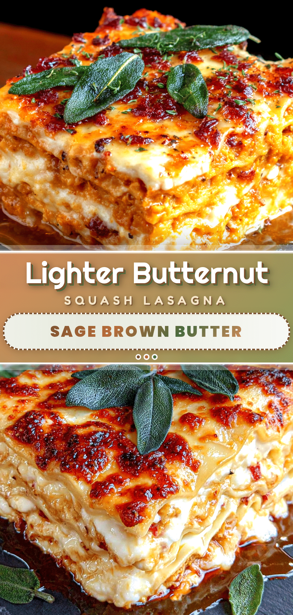 butternut squash lasagna recipe