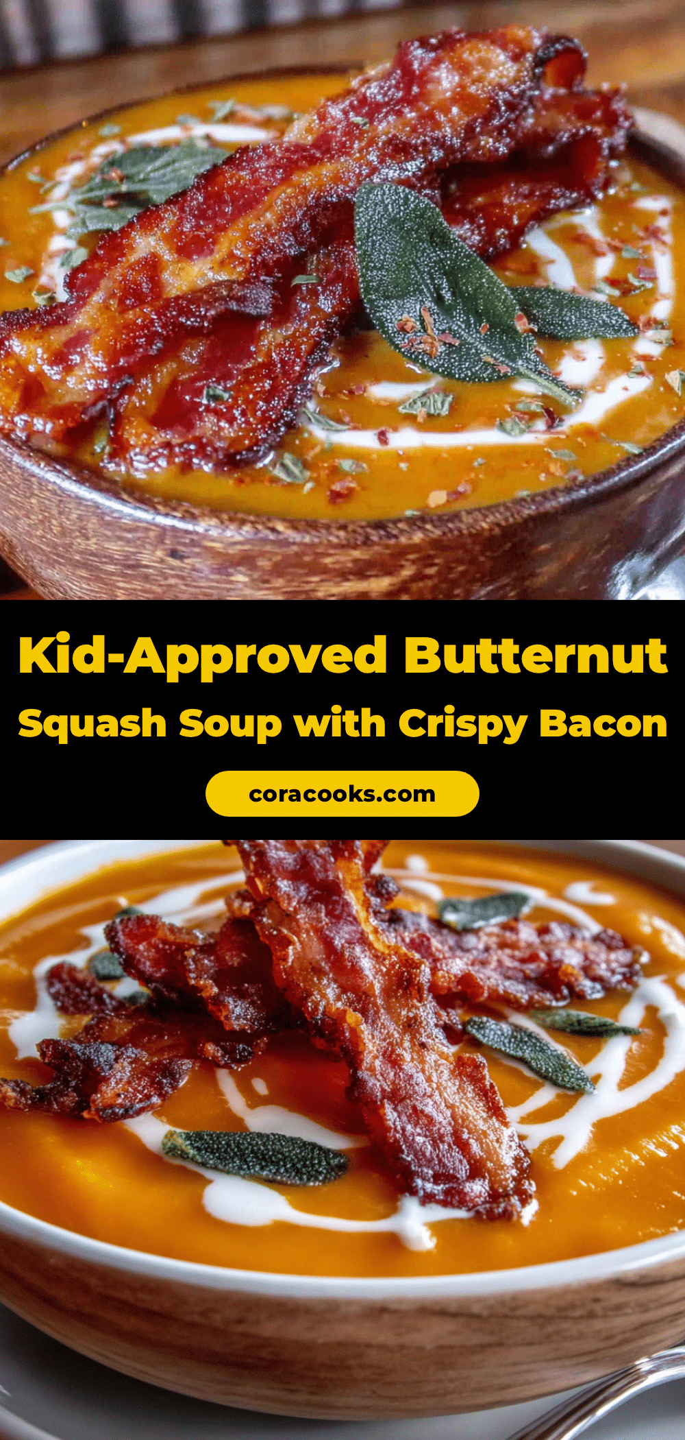 butternut squash soup with bacon recipe