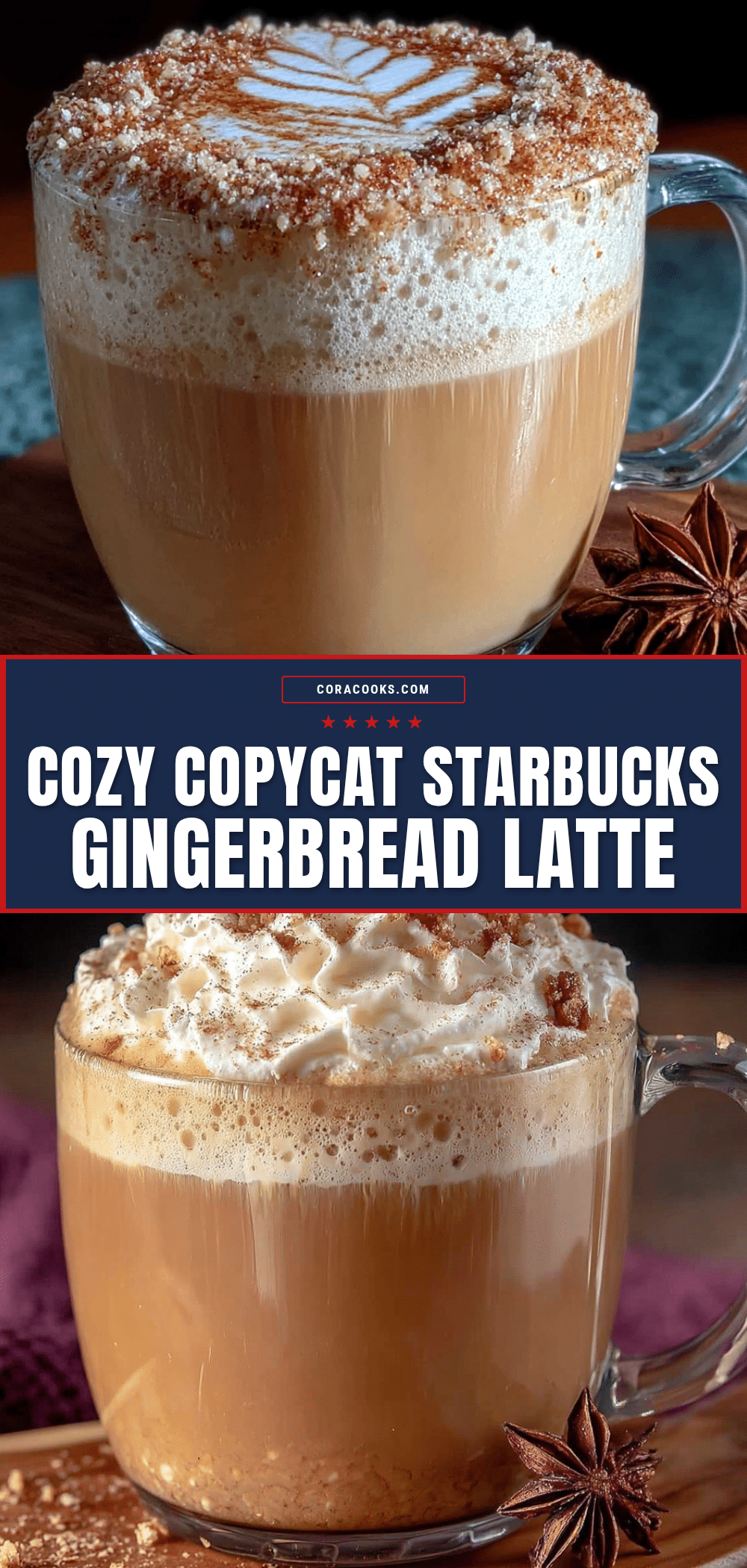 copycat Starbucks gingerbread latte recipe