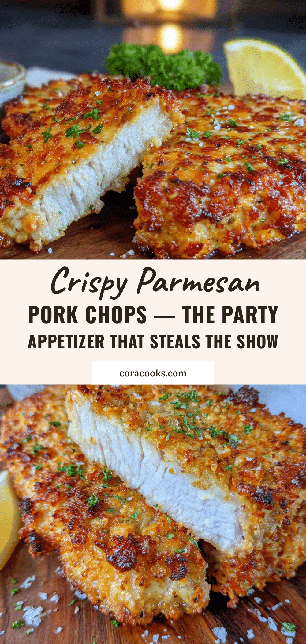 crispy parmesan pork chops recipe