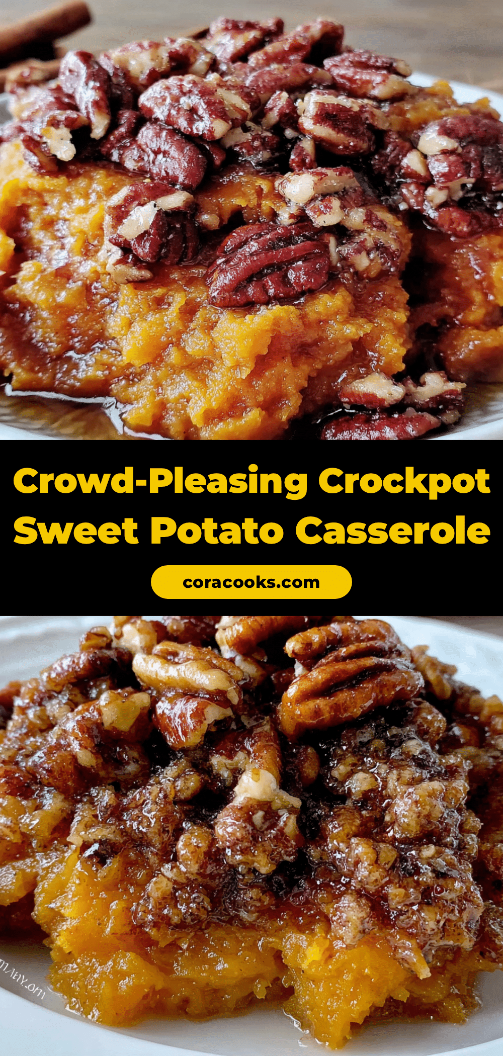 crockpot sweet potato casserole recipe