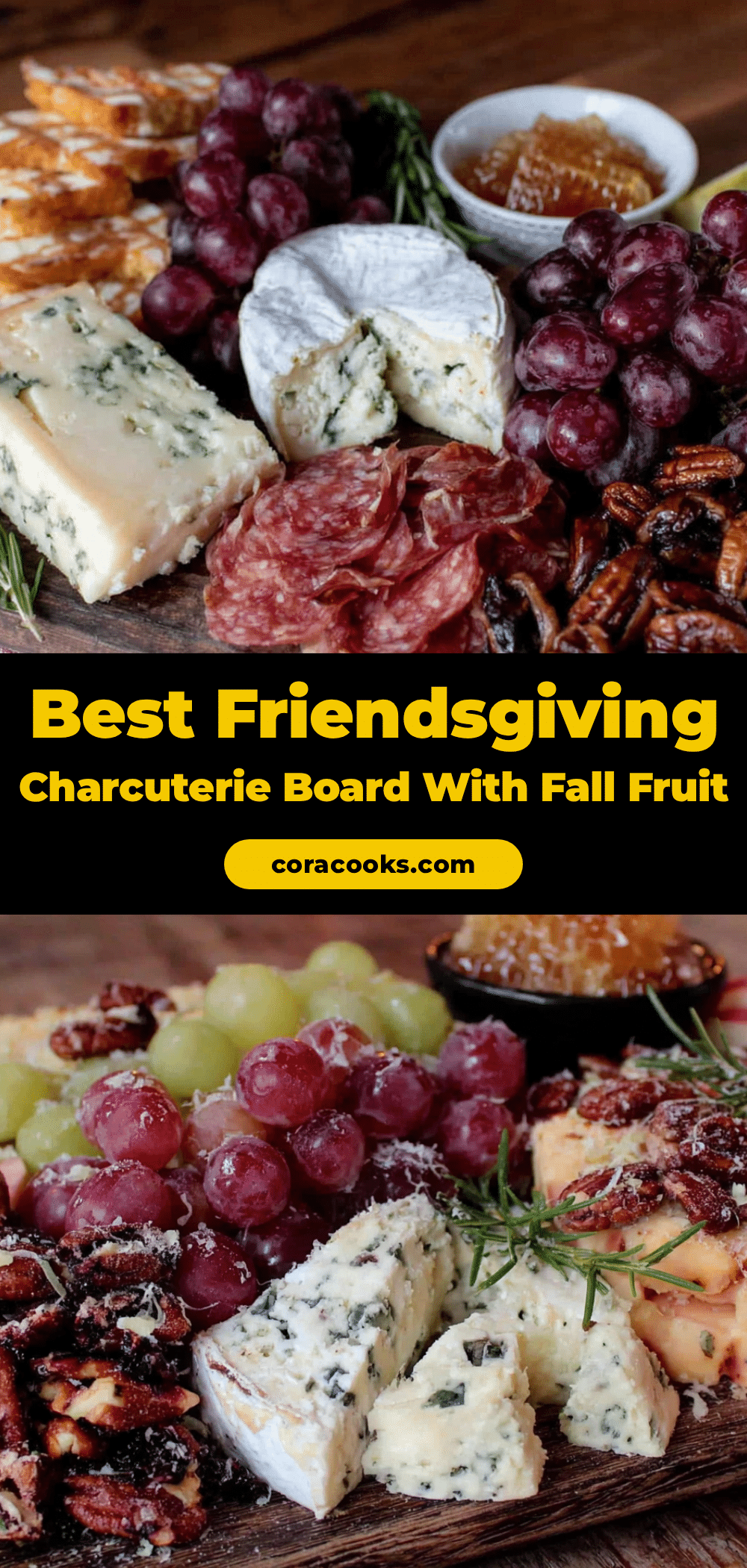 Friendsgiving Charcuterie Board with Fall Fruit recipe