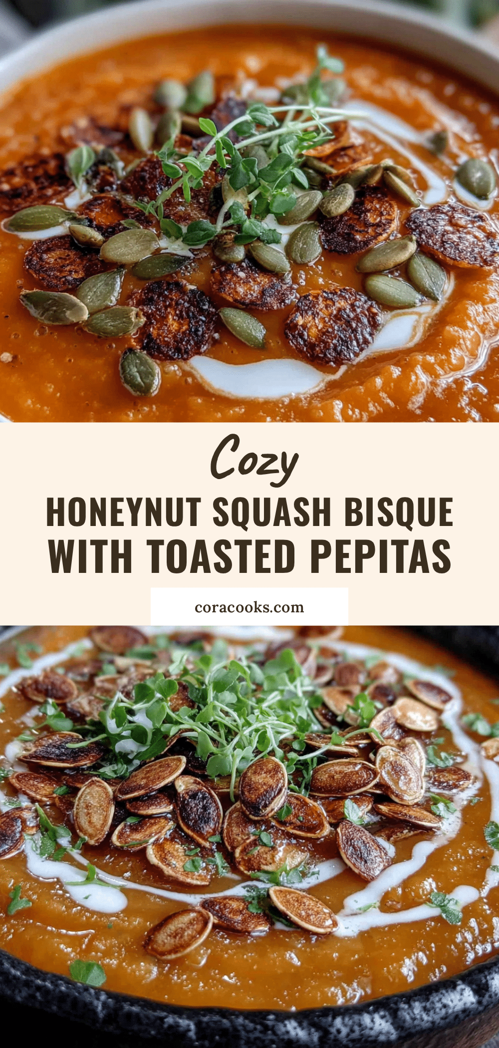 honeynut squash bisque recipe