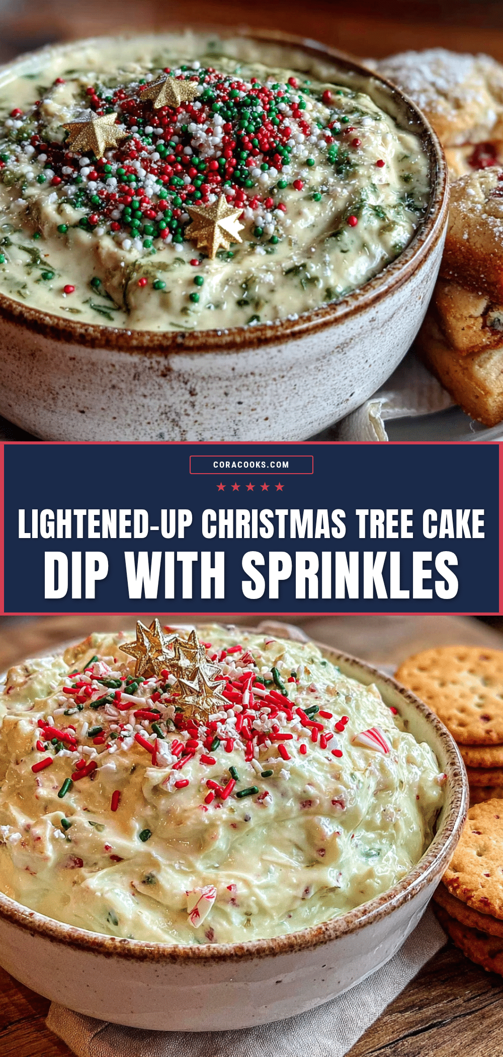 lightened-up christmas tree cake dip recipe