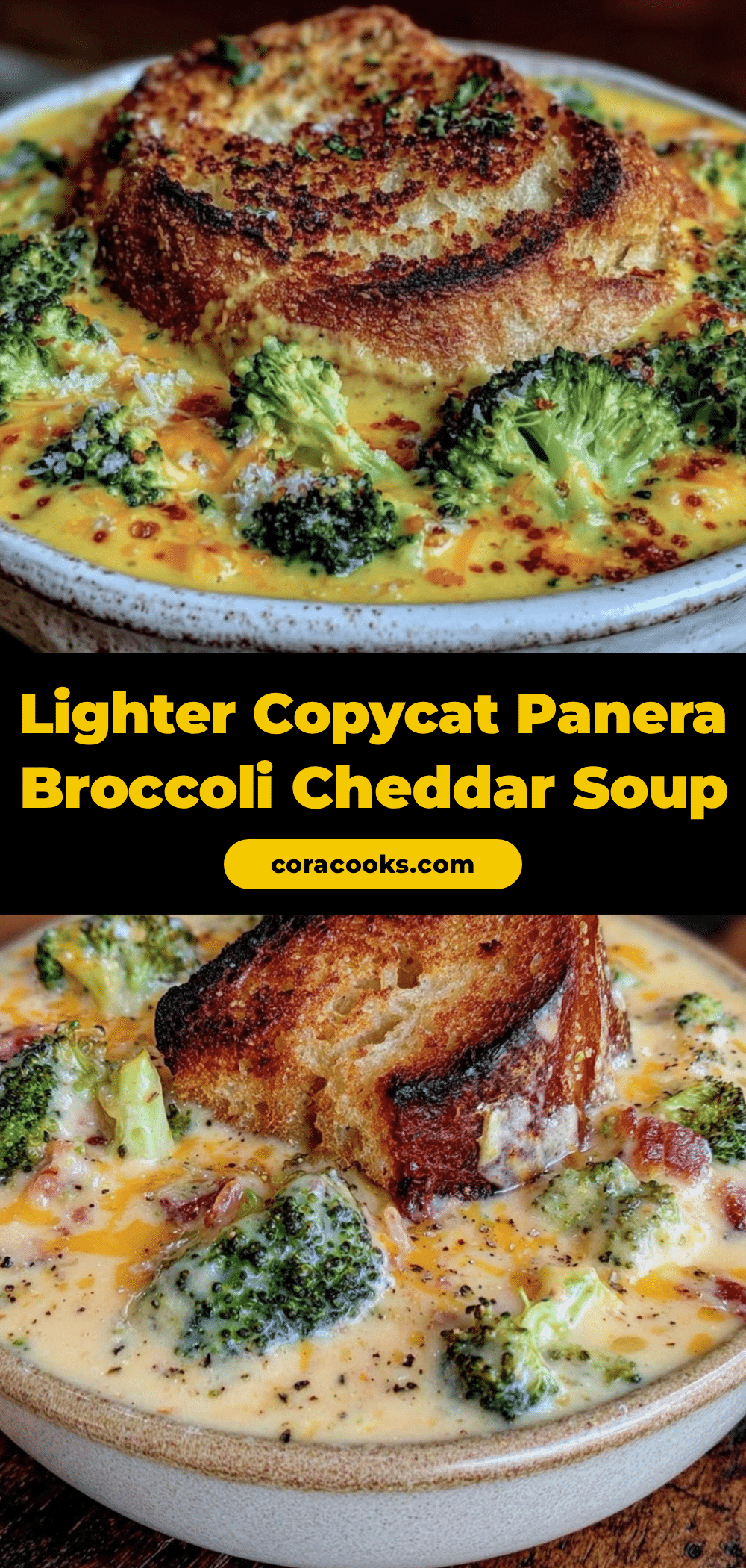 lighter copycat panera broccoli cheddar soup recipe