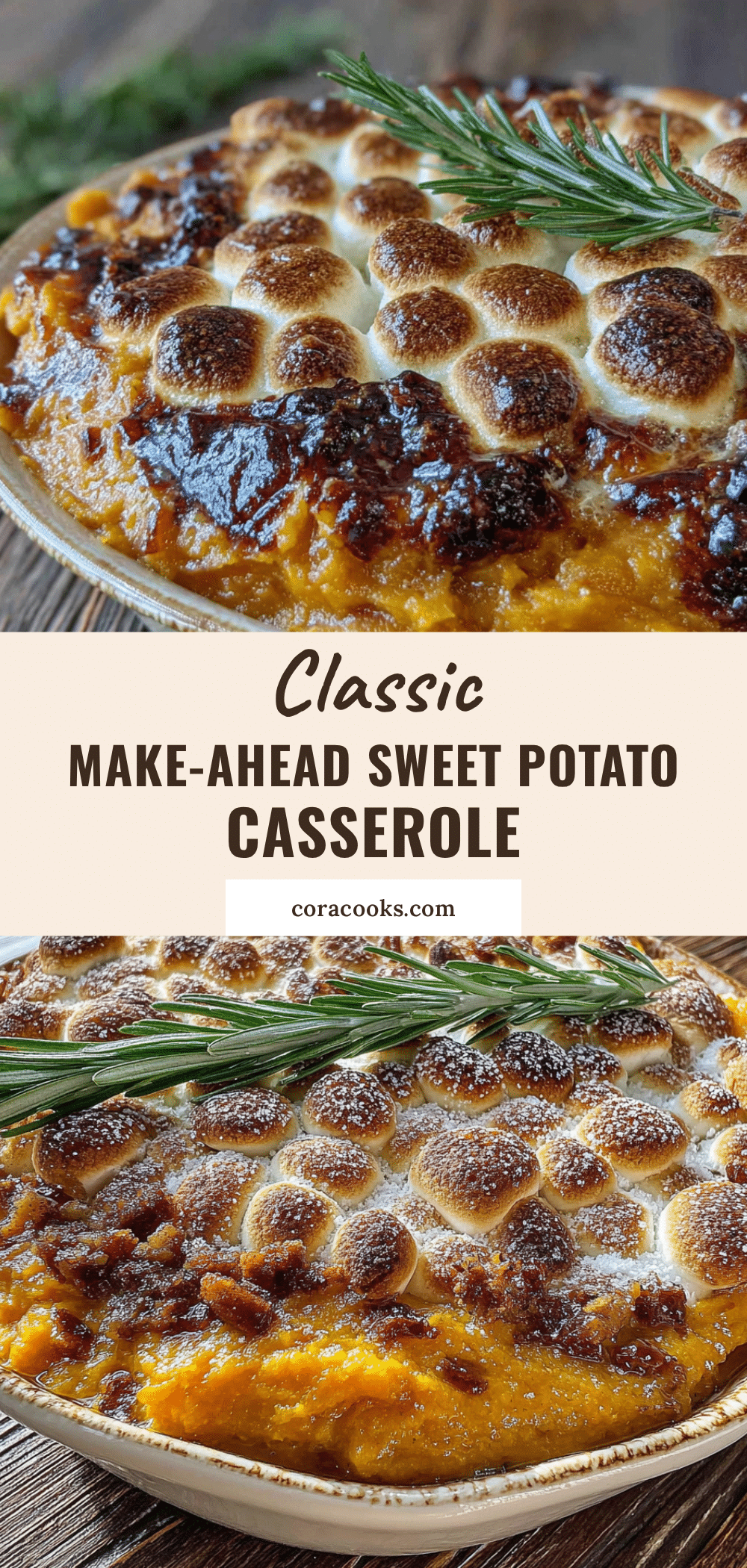make-ahead sweet potato casserole recipe
