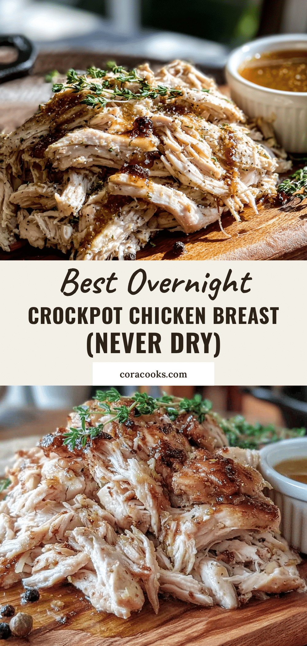 overnight crockpot chicken breast recipe
