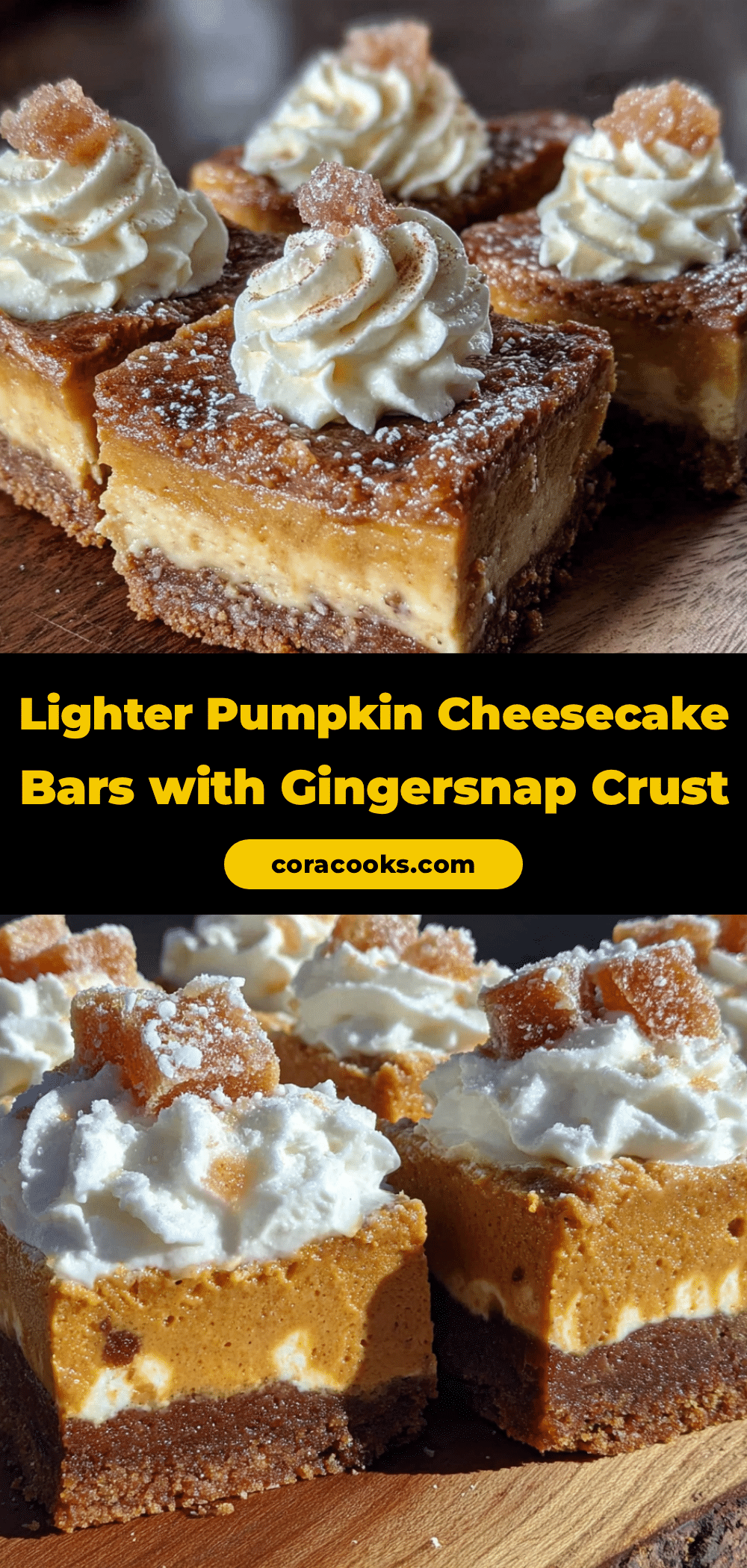 pumpkin cheesecake bars recipe