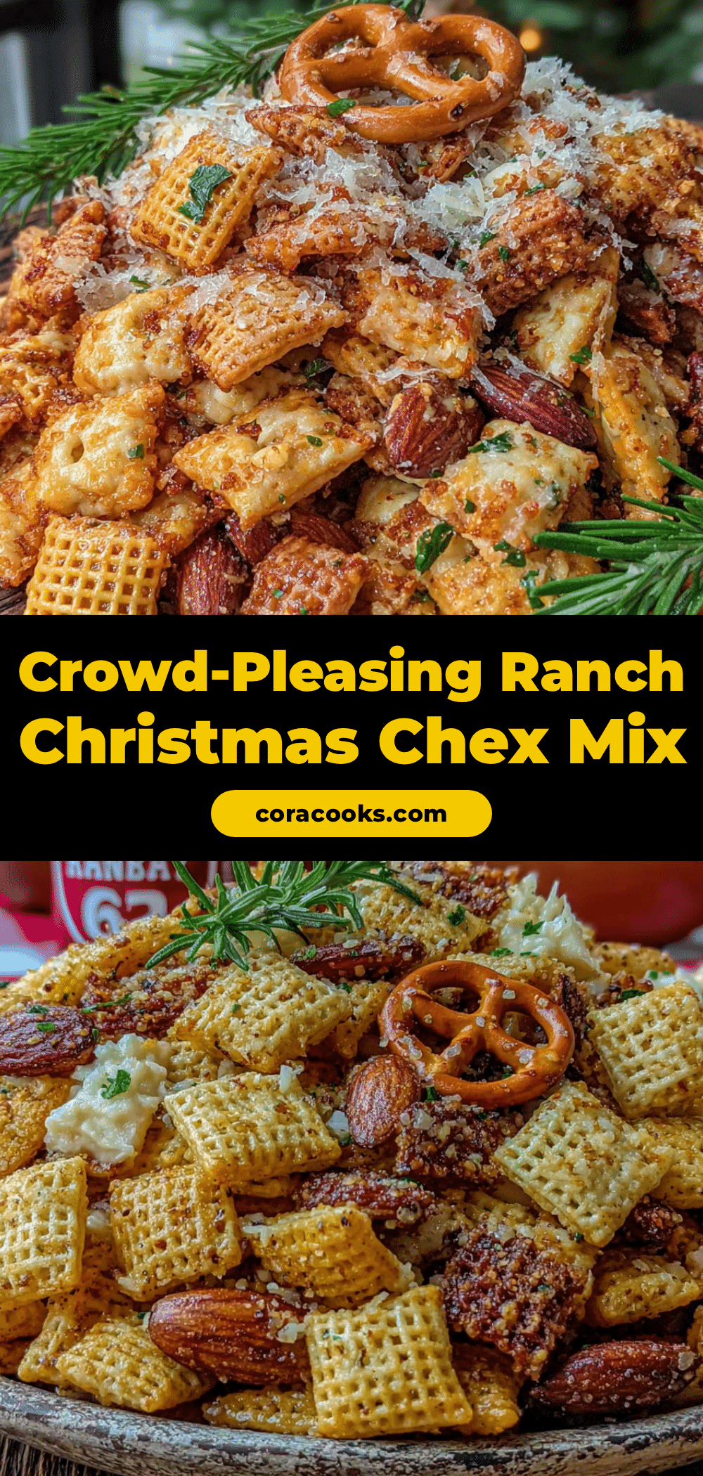 ranch christmas chex mix recipe