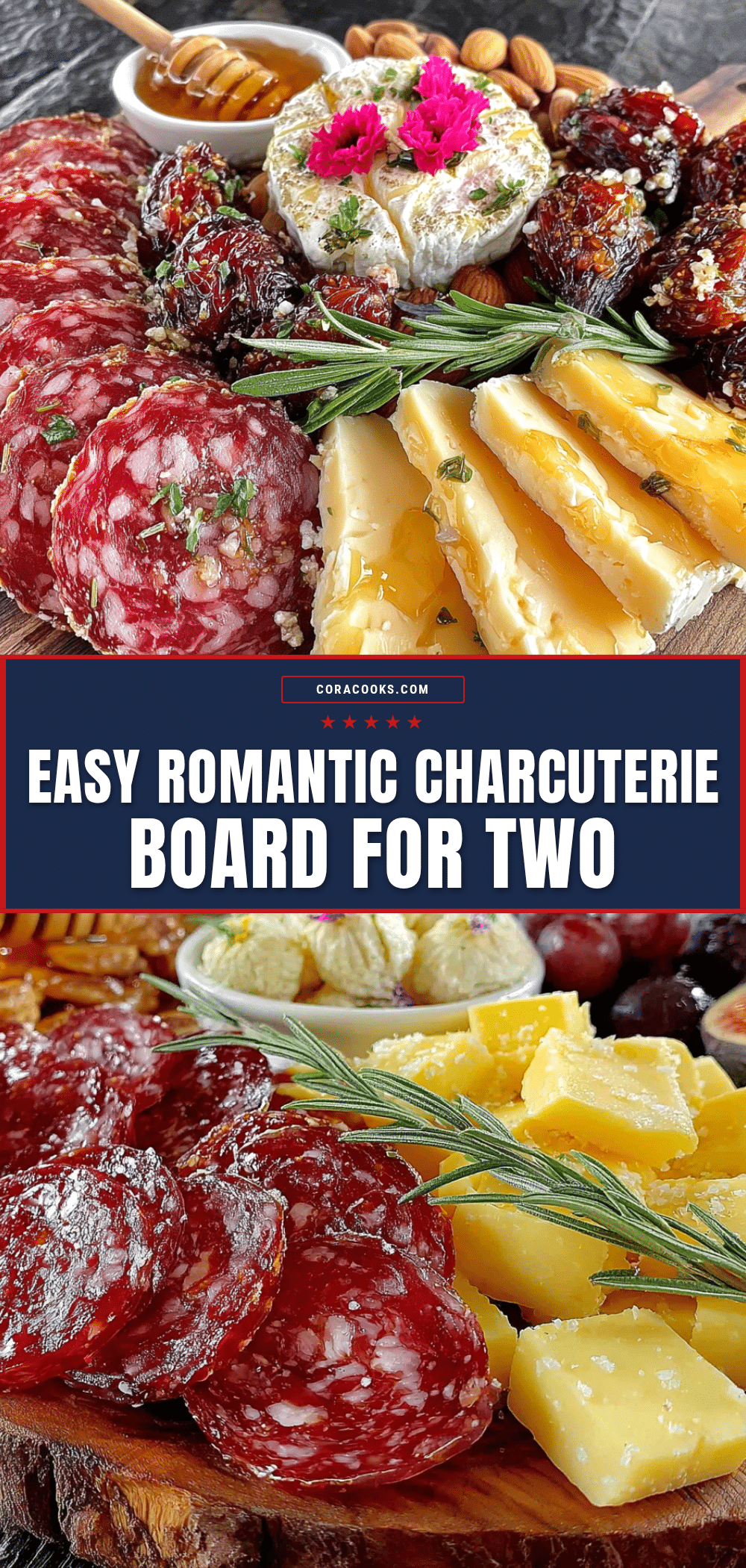 romantic charcuterie board for two recipe