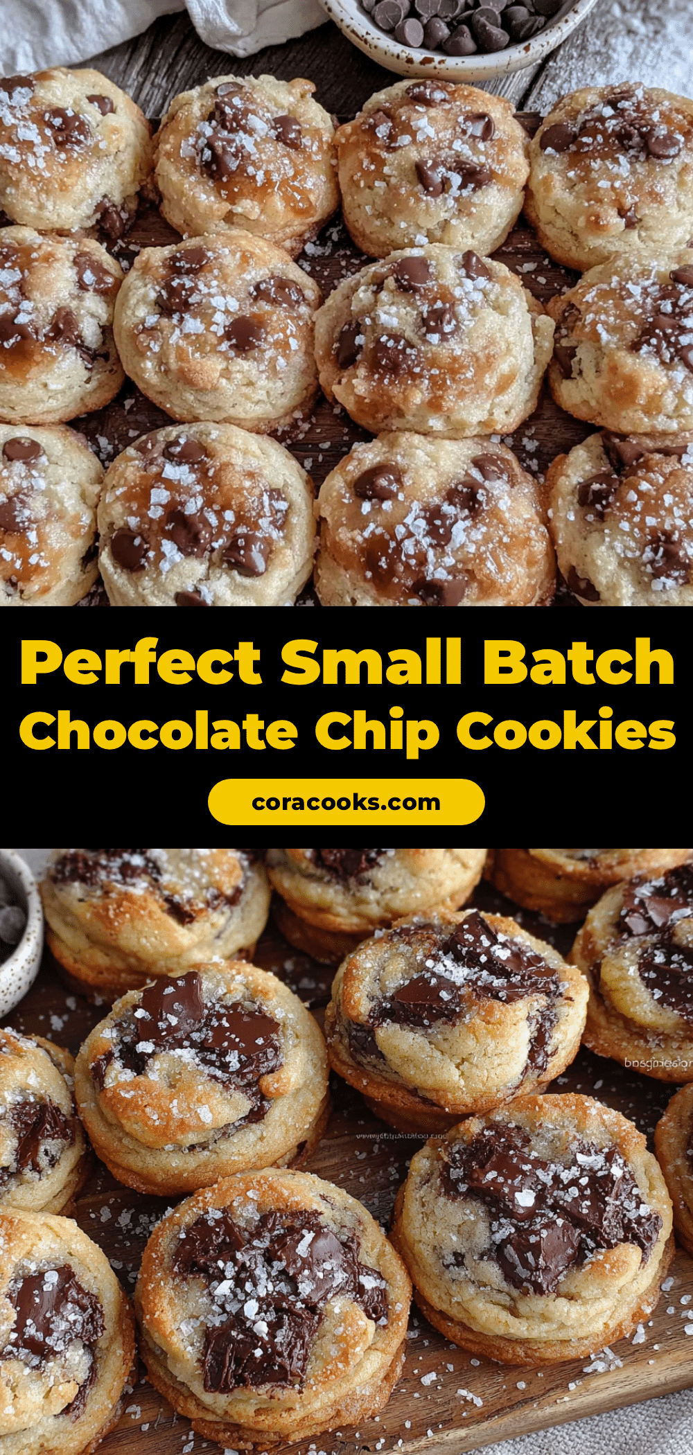 small batch chocolate chip cookies recipe