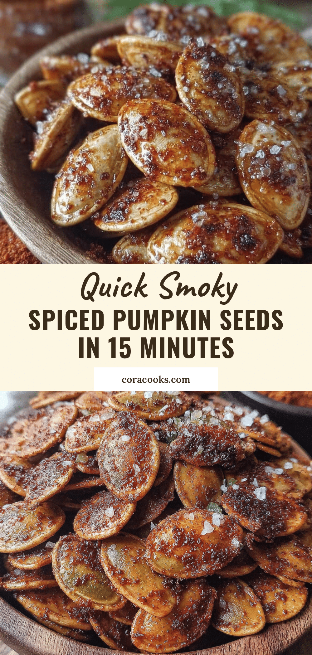 smoky spiced pumpkin seeds recipe