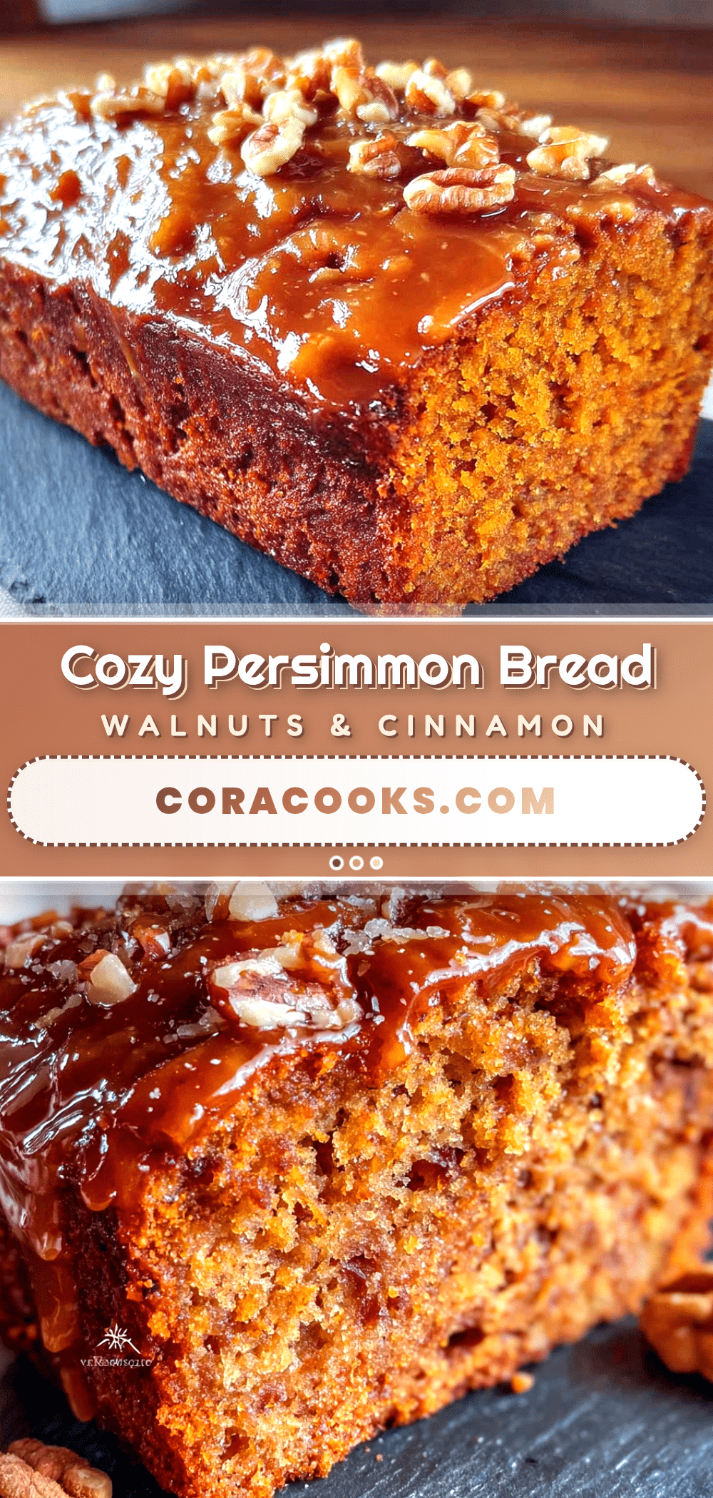 walnut persimmon bread recipe