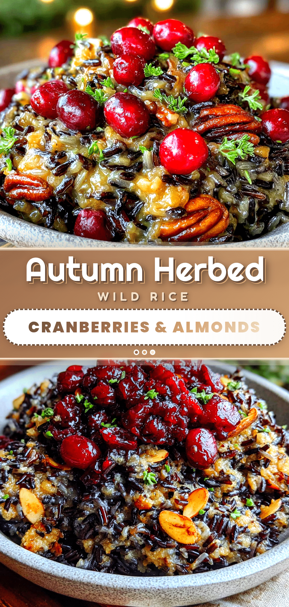 autumn wild rice stuffing recipe
