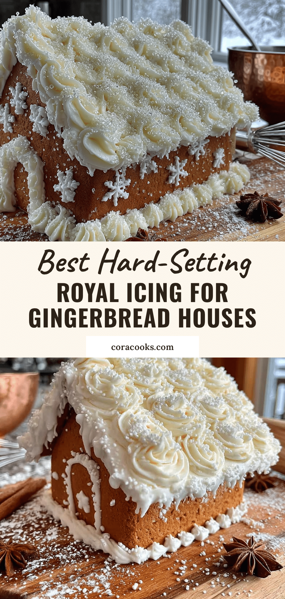 best hard-setting royal icing for gingerbread houses recipe