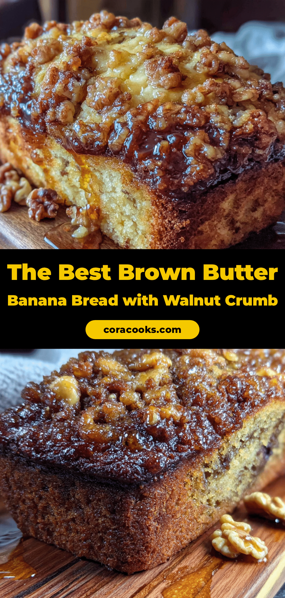 brown butter banana bread recipe