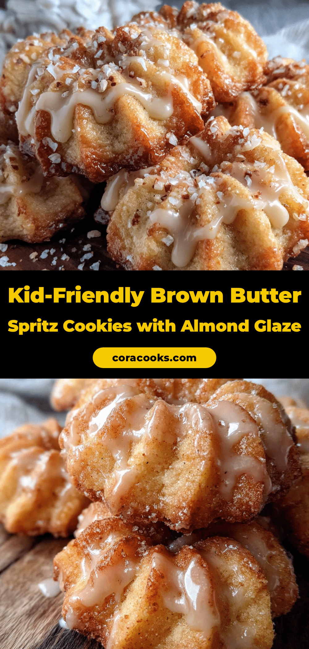 brown butter spritz cookies recipe