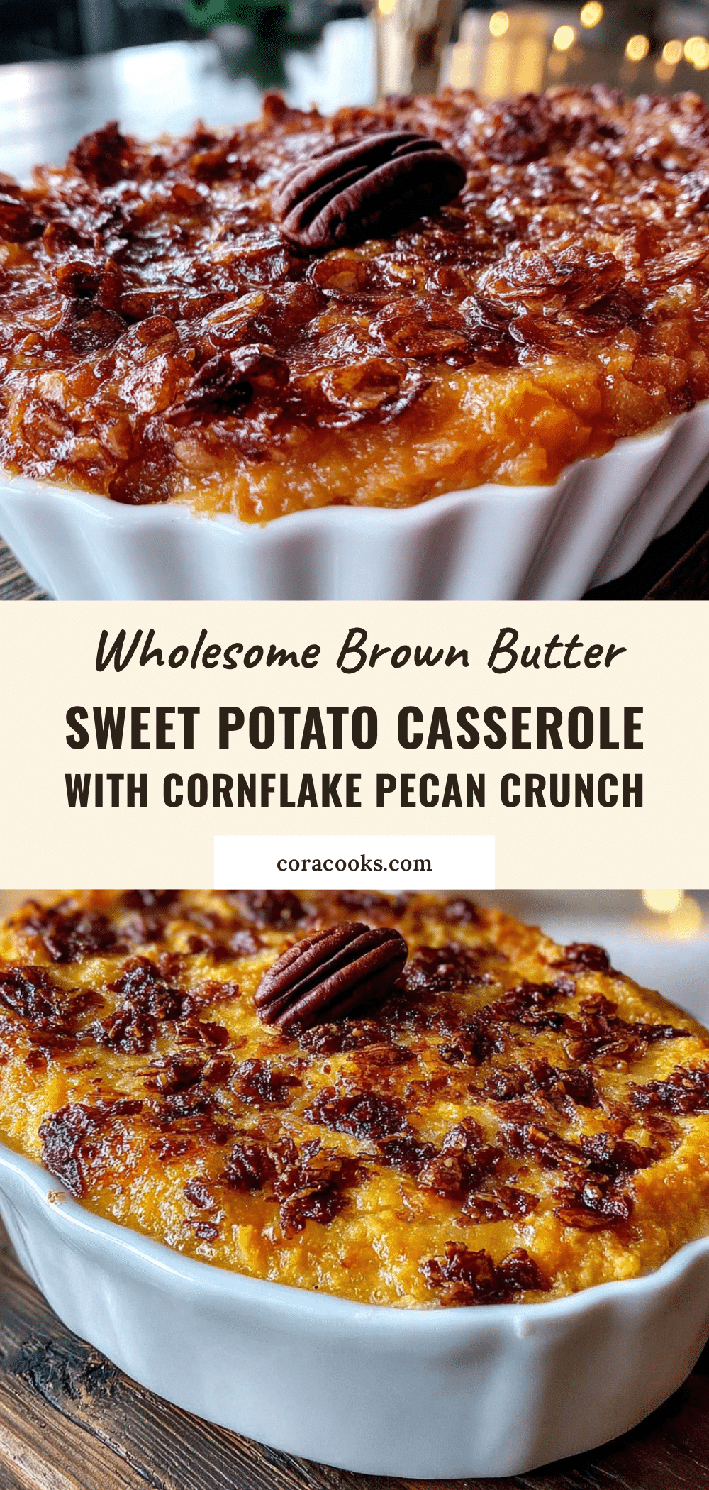 brown butter sweet potato casserole recipe