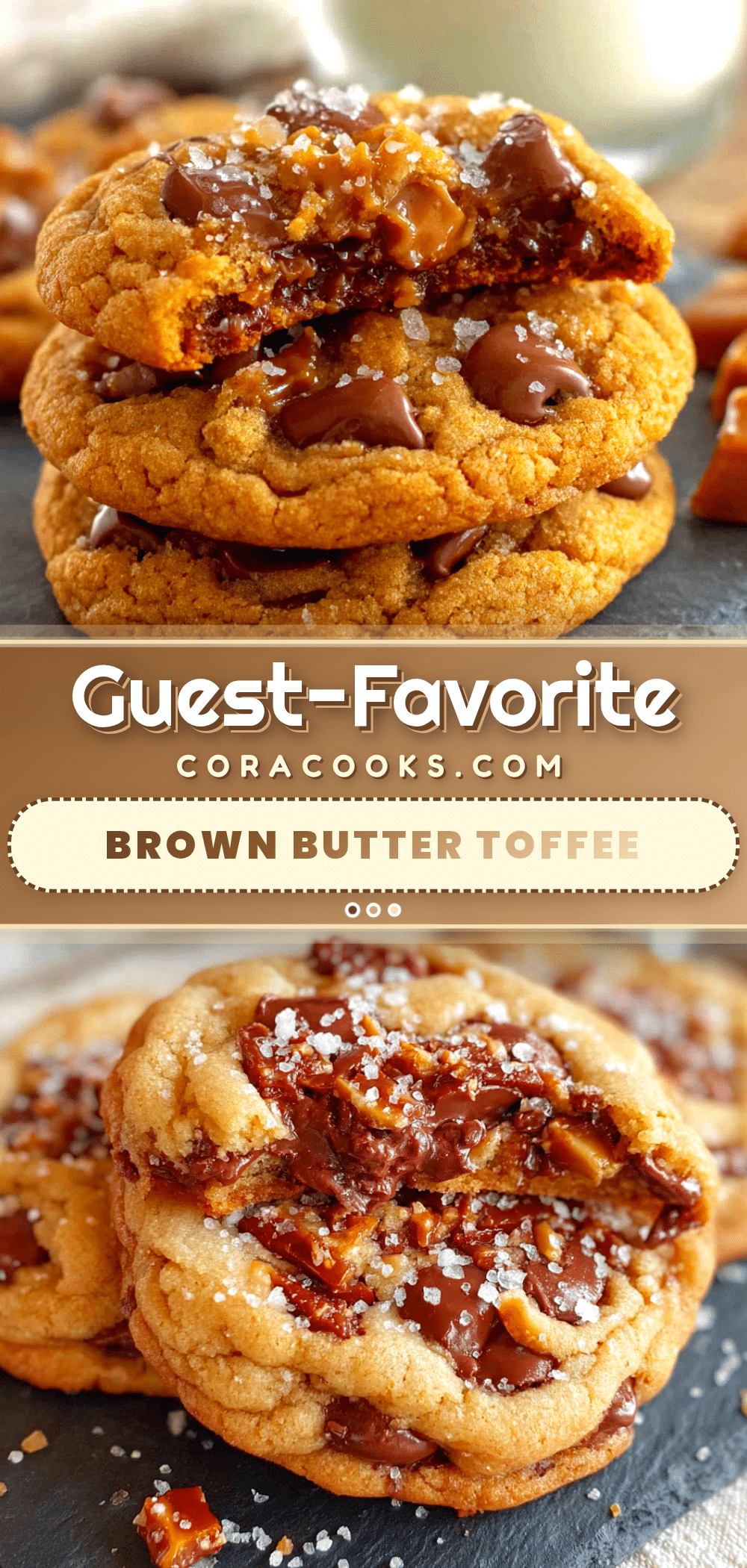 brown butter toffee chocolate chip cookies recipe