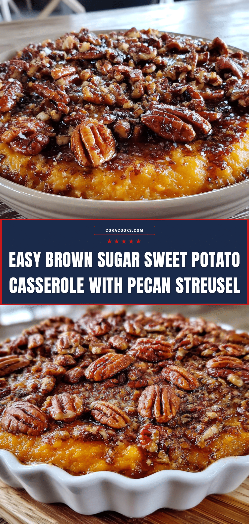 brown sugar sweet potato casserole recipe