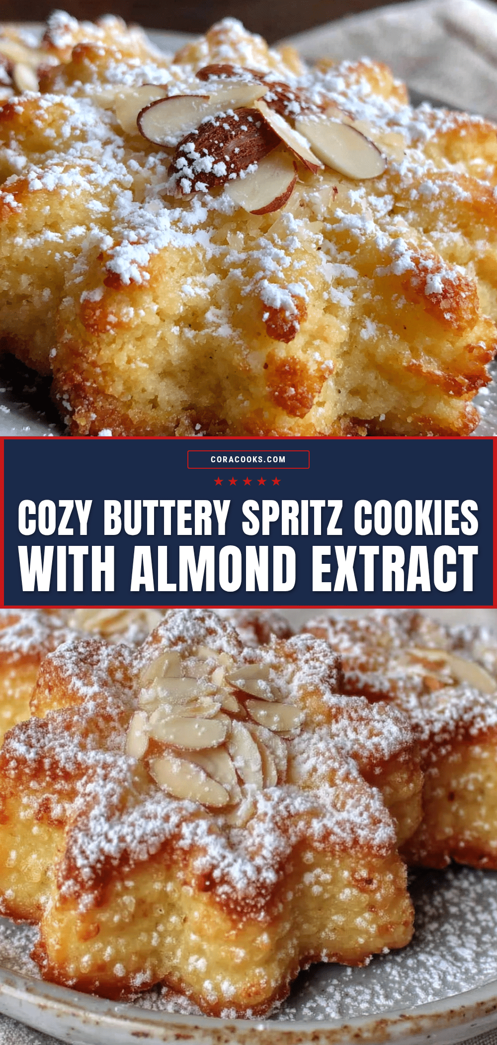 buttery spritz cookies with almond extract recipe