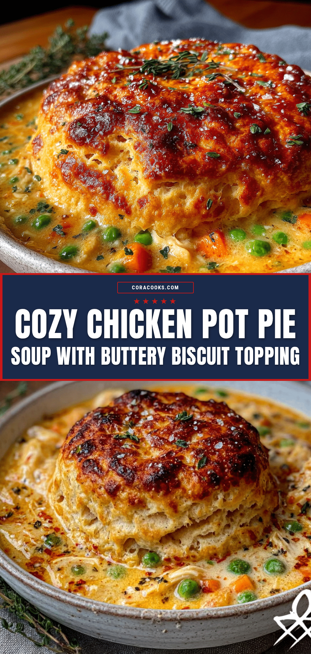 chicken pot pie soup recipe