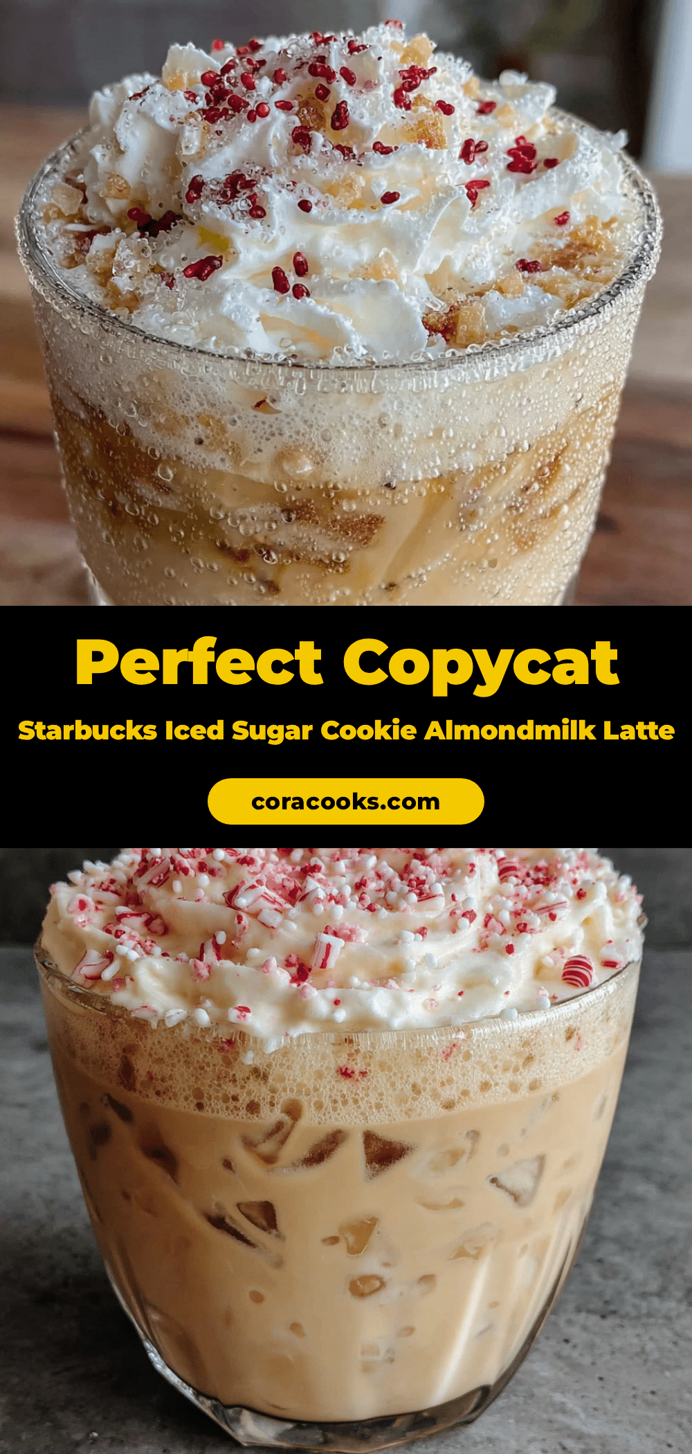 copycat starbucks iced sugar cookie latte recipe