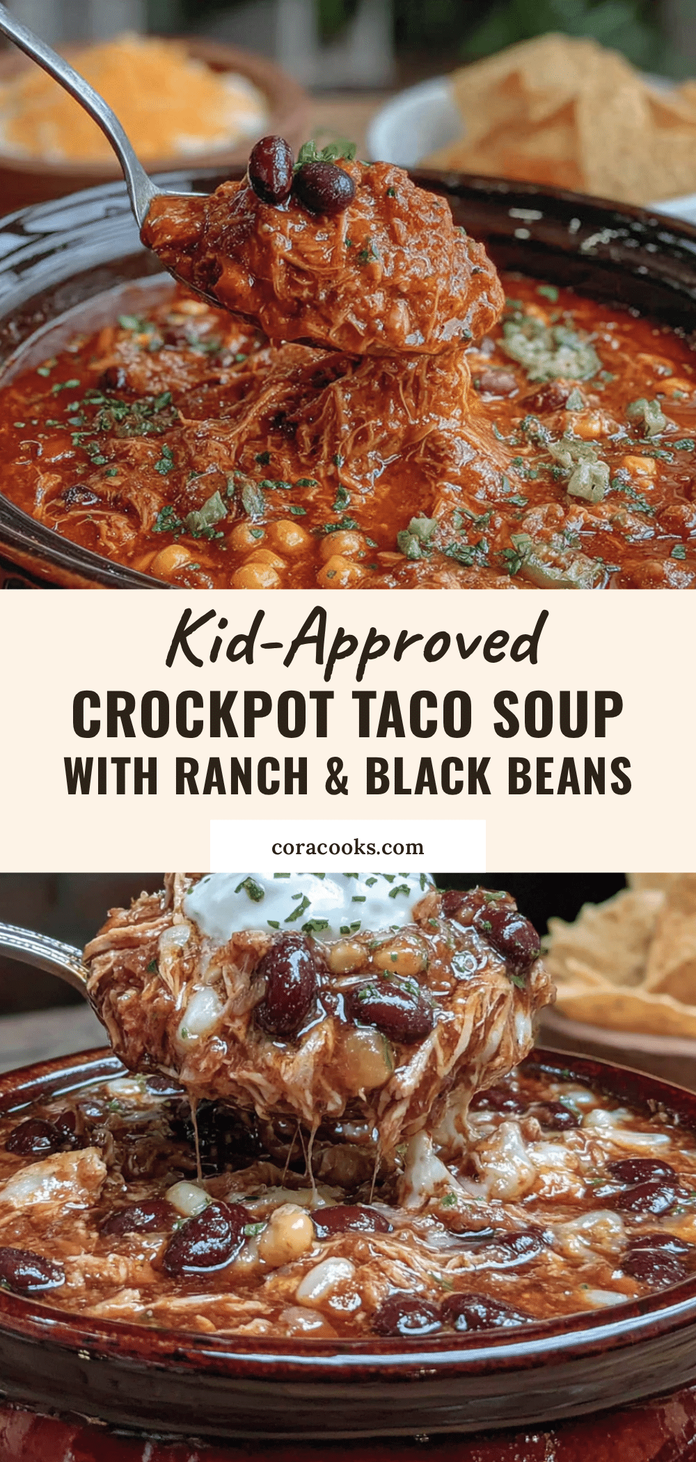 crockpot taco soup recipe