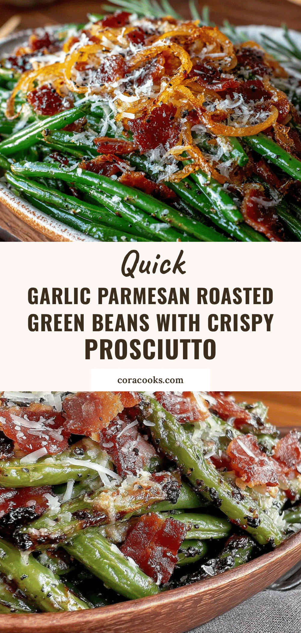 garlic parmesan green beans recipe
