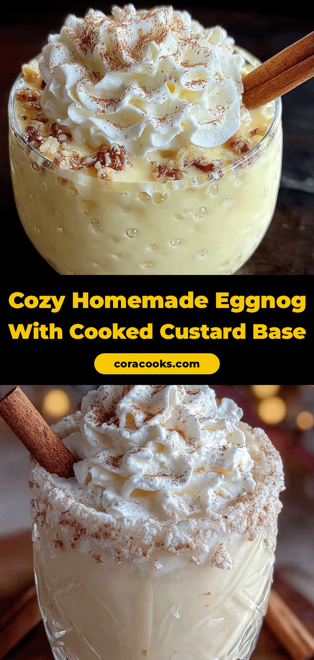 homemade eggnog recipe