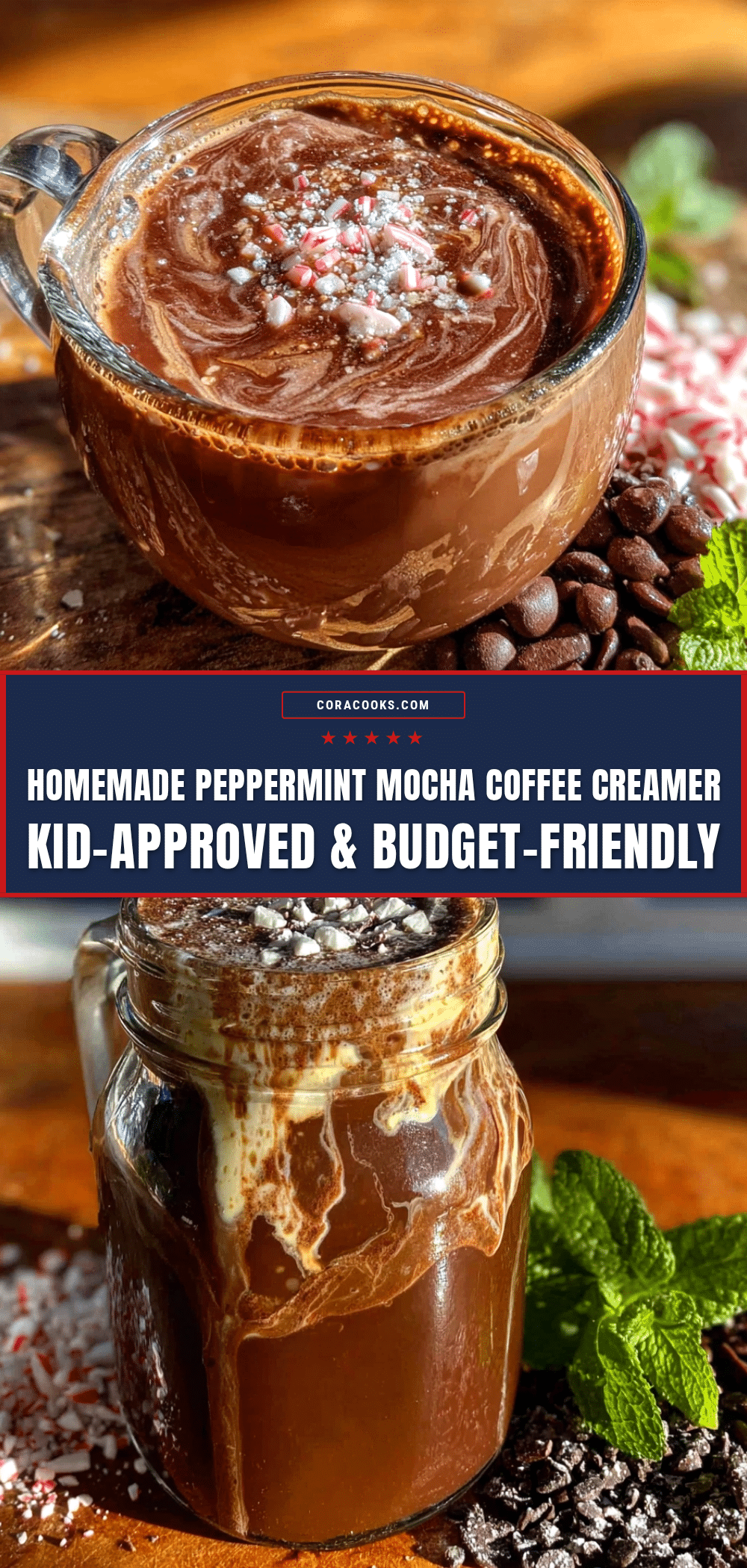 homemade peppermint mocha creamer recipe