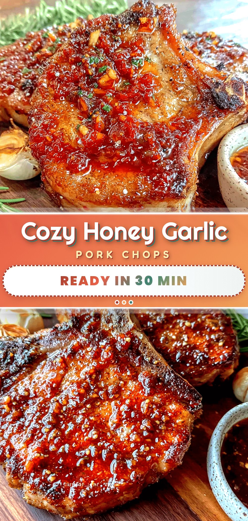 honey garlic pork chops recipe