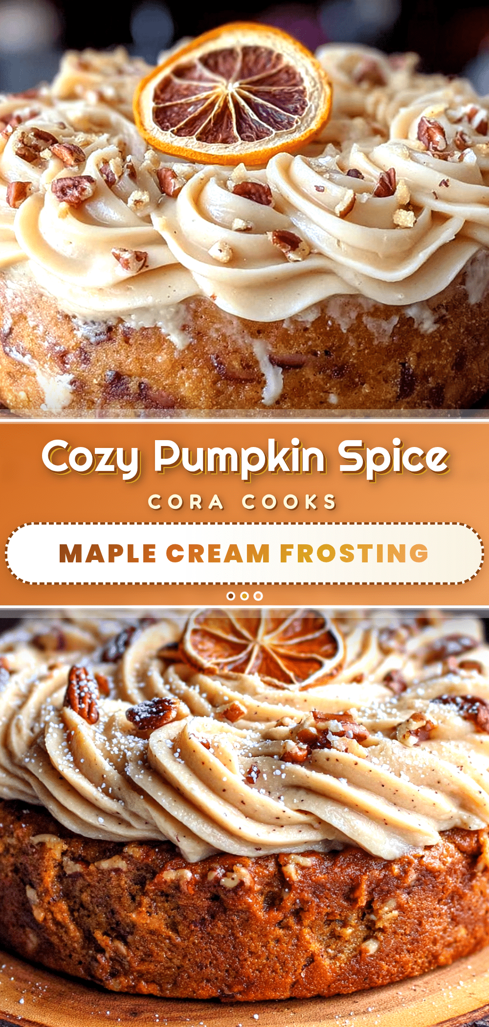 pumpkin spice cookie cake recipe