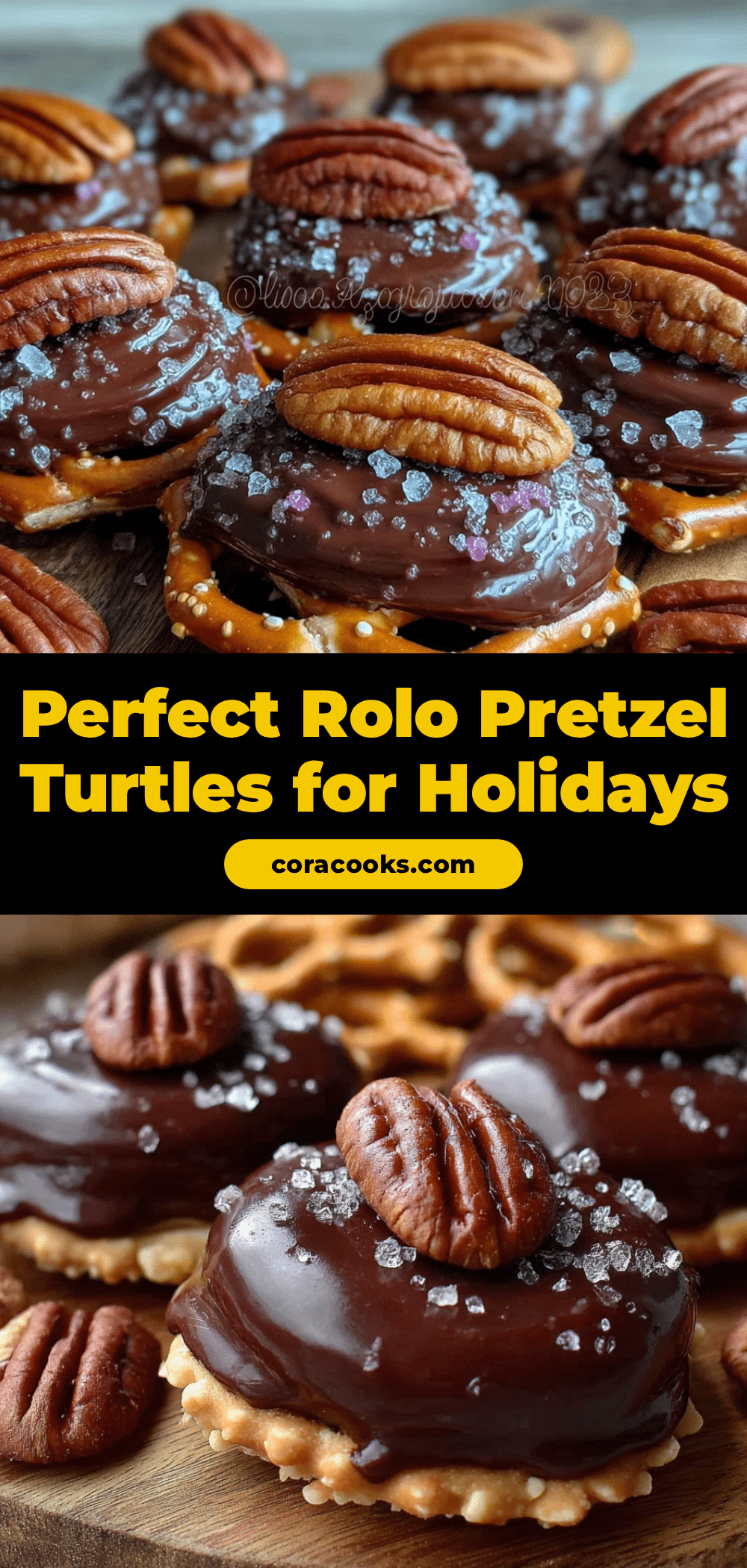 Rolo Pretzel Turtles recipe