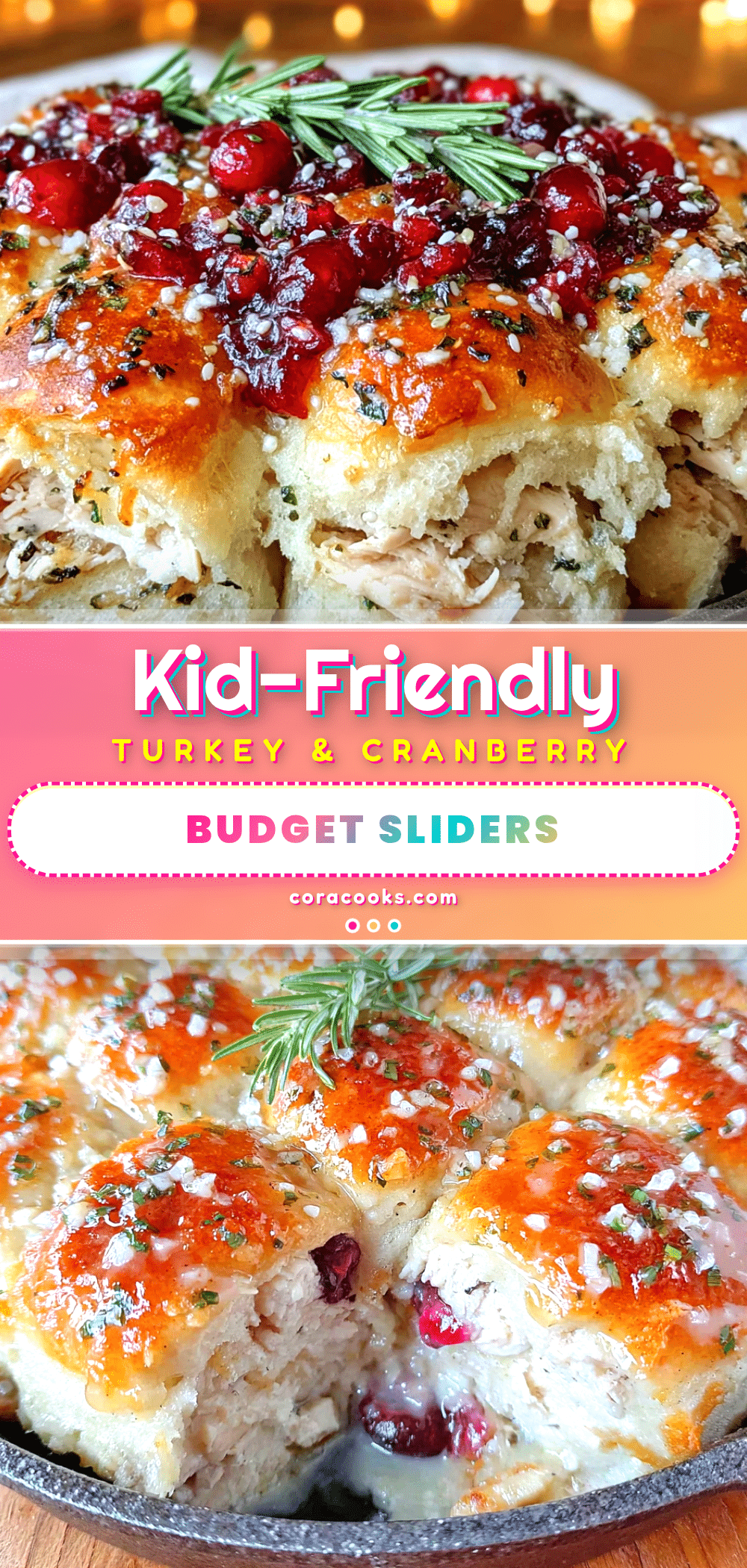 turkey cranberry sliders recipe